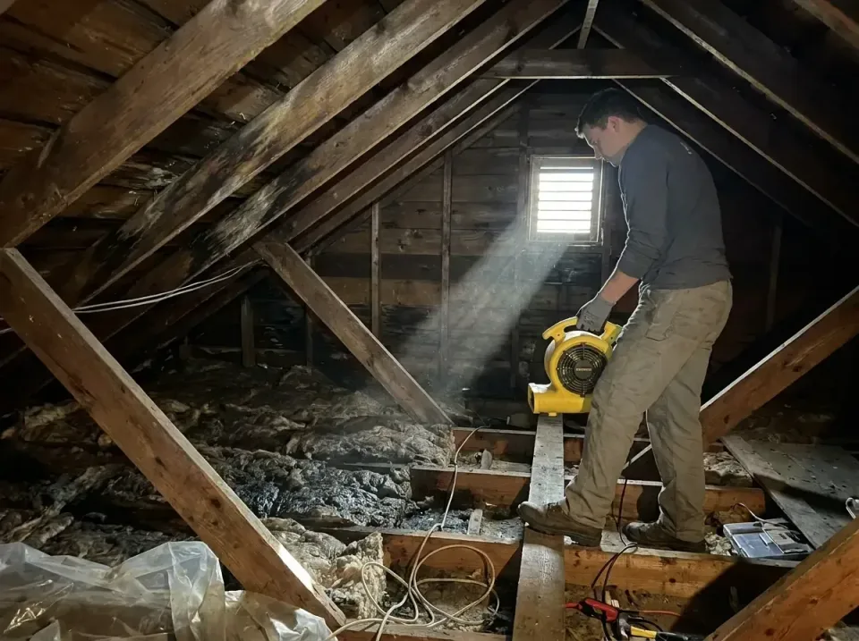 attic-water-damage-drying-proc-007 — frequently asked questions, Emergency Water Extraction & 24/7 Flood Response in Millen,…